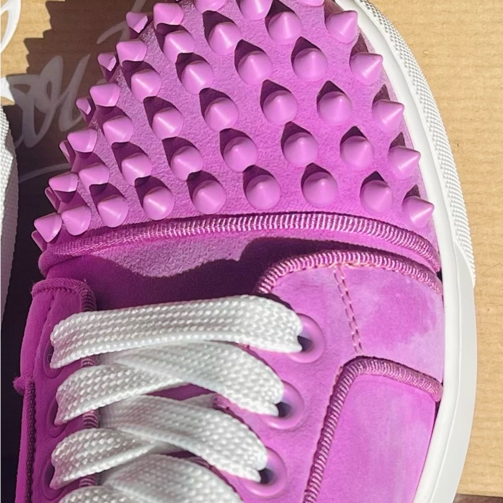 Christian Louboutin Spiked Sneakers VIEIRA 2 ORLATO FLAT - Picture 7 of 10